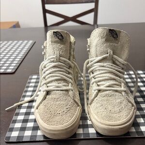 Vans Sk8-hi  - White/Desert Camo